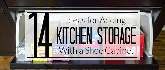 Shoe Cabinet Storage Ideas