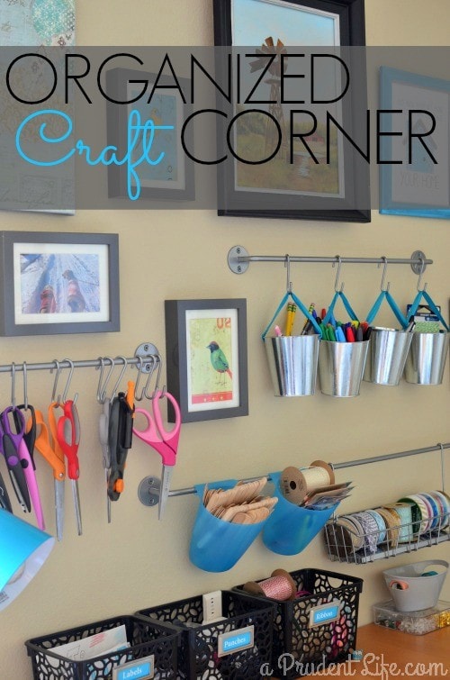 Craft Room Reveal and Organization Tips From My First Home