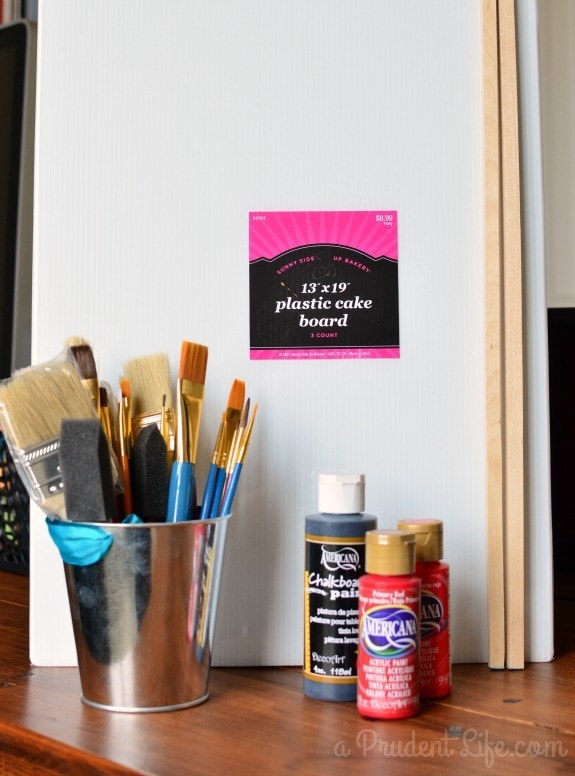 JKB Concepts — Acrylic Paint Organizer, Includes Paint Brush Holder