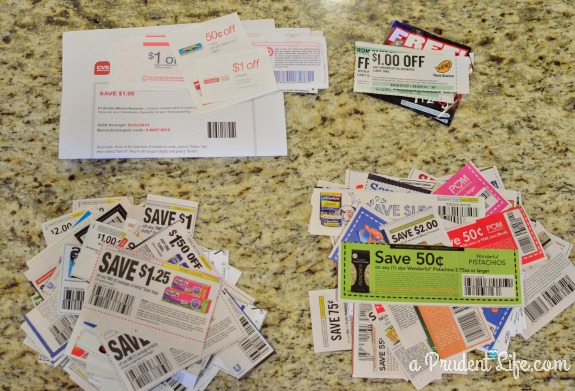 Organizing Coupons