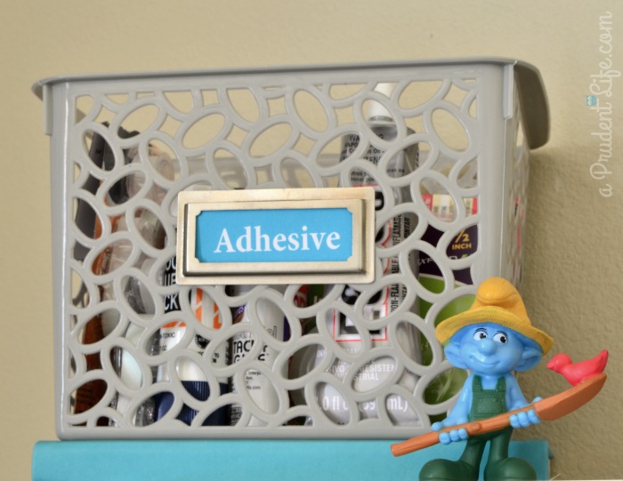 Craft Adhesive Storage