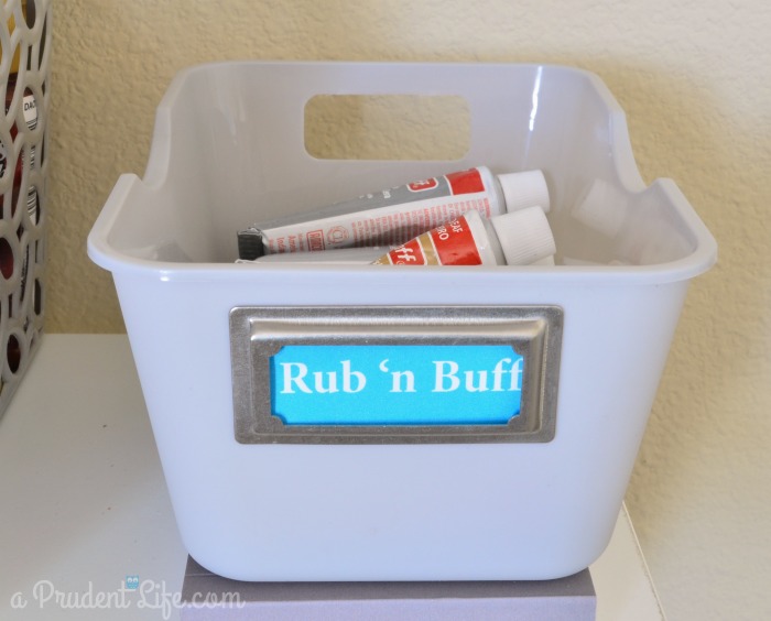 Rub 'n Buff Storage