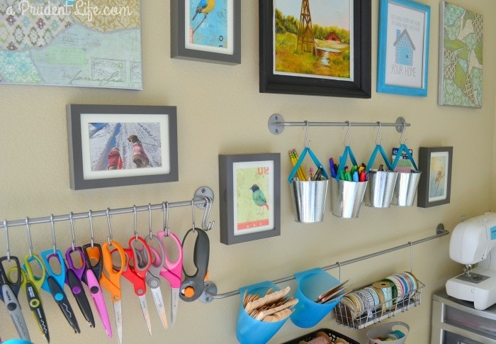 Craft Room Organization Ideas for Small Spaces - Happily Ever After, Etc.