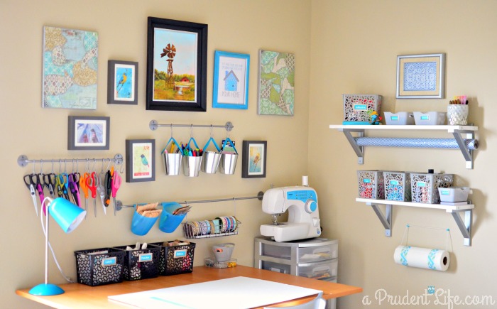 Organizing craft space