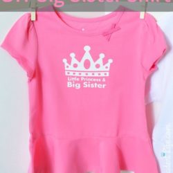 Princess sister shirt with crown