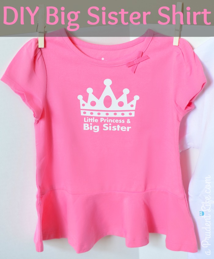 Princess sister shirt with crown