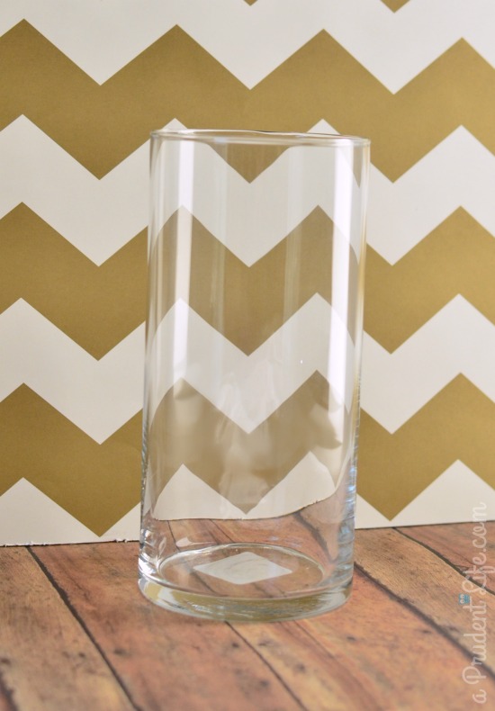 Dollar Tree vase ($1)