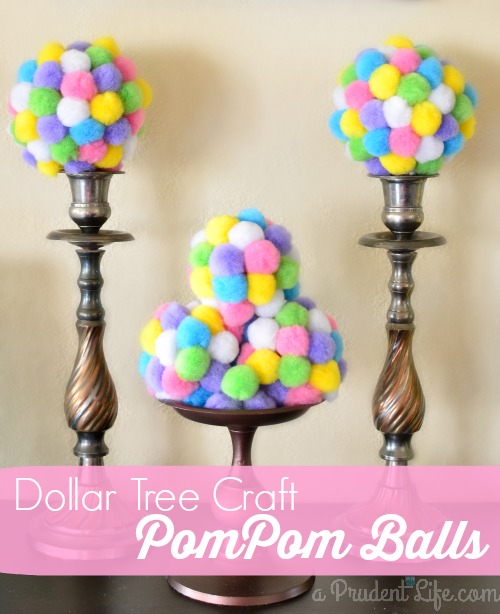 Dollar Tree Craft - Decorative Spring Balls