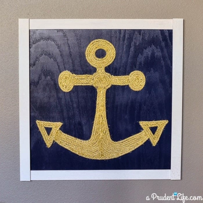 Easy Nautical Artwork - No Tools Required! 