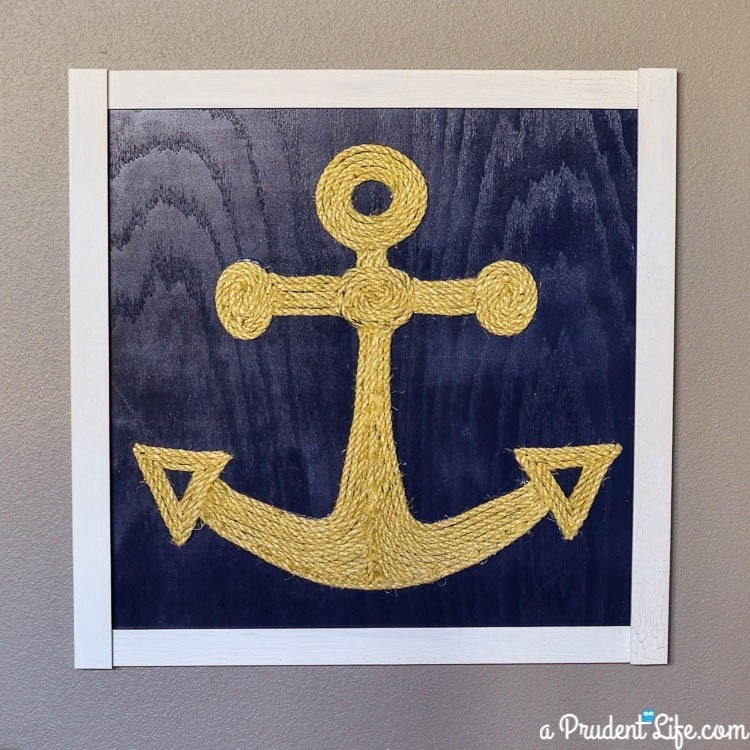 Easy Nautical Artwork - No Tools Required!