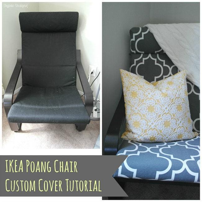 DIY IKEA Poang Chair Cover