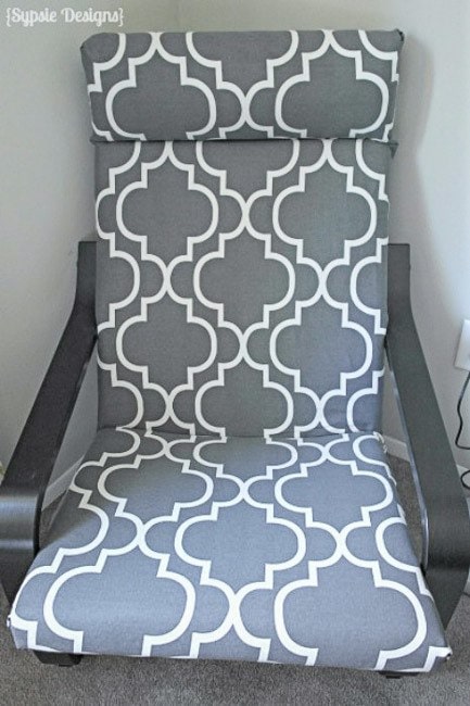 DIY IKEA Poang Chair Cover