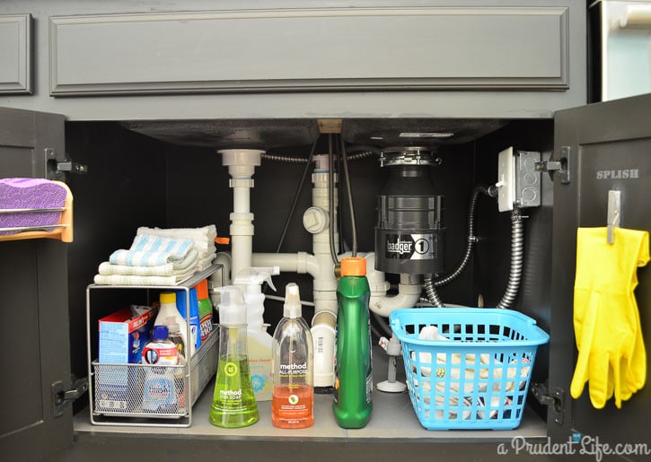 Under Kitchen Sink Organizing - Addicted 2 Decorating®