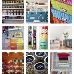 Craft Room Organizing Round Up
