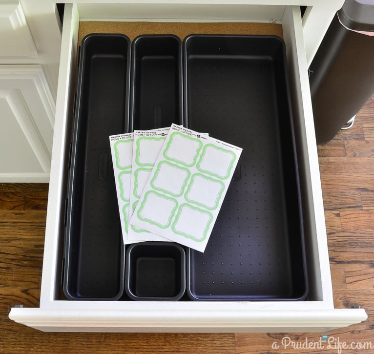 Just say no to a junk drawer with these great organizing tips!