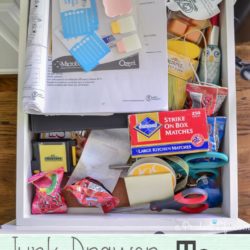 Just say no to a junk drawer with these great organizing tips!