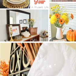 Fall Home Tour by A Prudent Life - Click to see the rest of the tour!