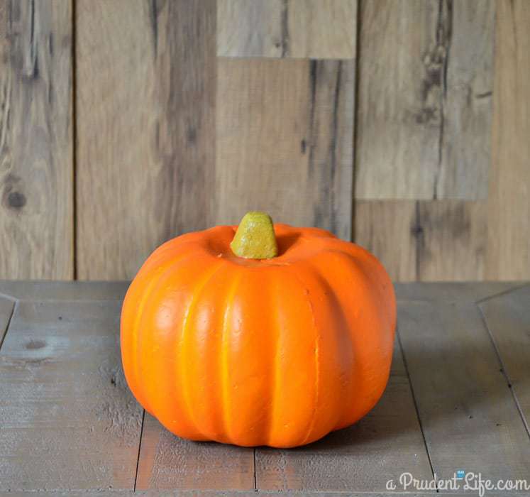 Dollar Tree Pumpkin Makeover