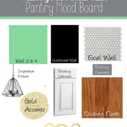 A Prudent Life's One Room Challenge Pantry Mood Board