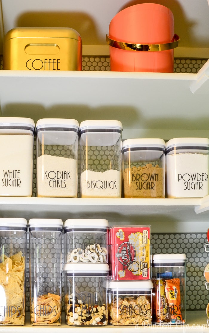 Use Flip-Tite Storage Containers for Snacks in the Pantry