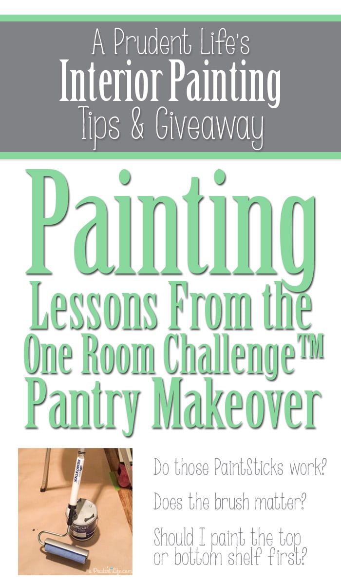 Interior Painting Lessons Learned from A Prudent Life