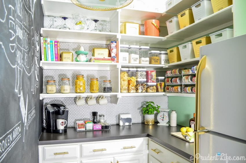 20 Incredible Small Pantry Organization Ideas and Makeovers  Small pantry  organization, Pantry remodel, Kitchen organization pantry