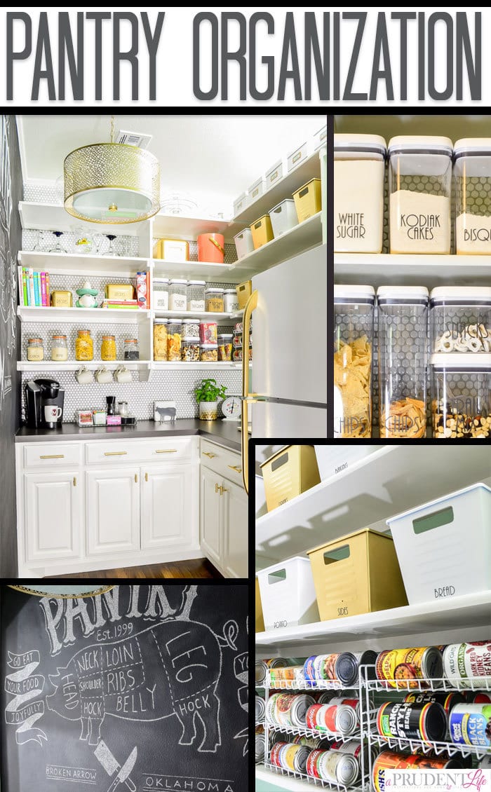 So many of these ideas would help me organize my pantry!