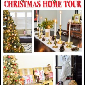 Great blend of rustic, vintage, and modern Christmas ideas!