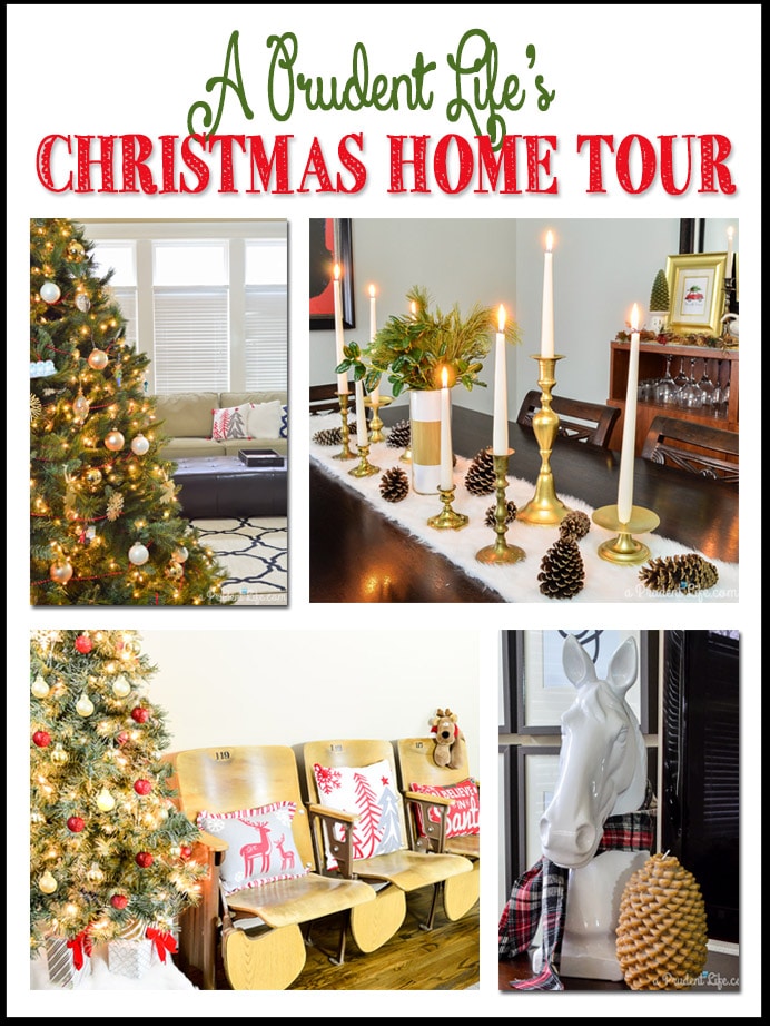 Great blend of rustic, vintage, and modern Christmas ideas!