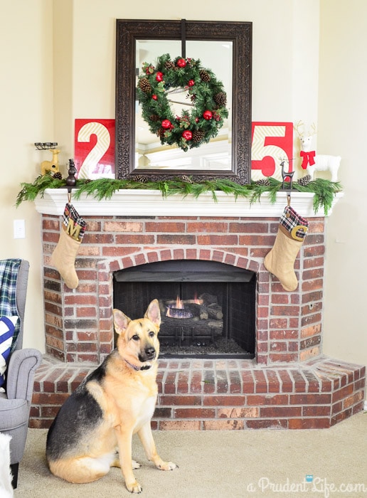 Christmas Mantel