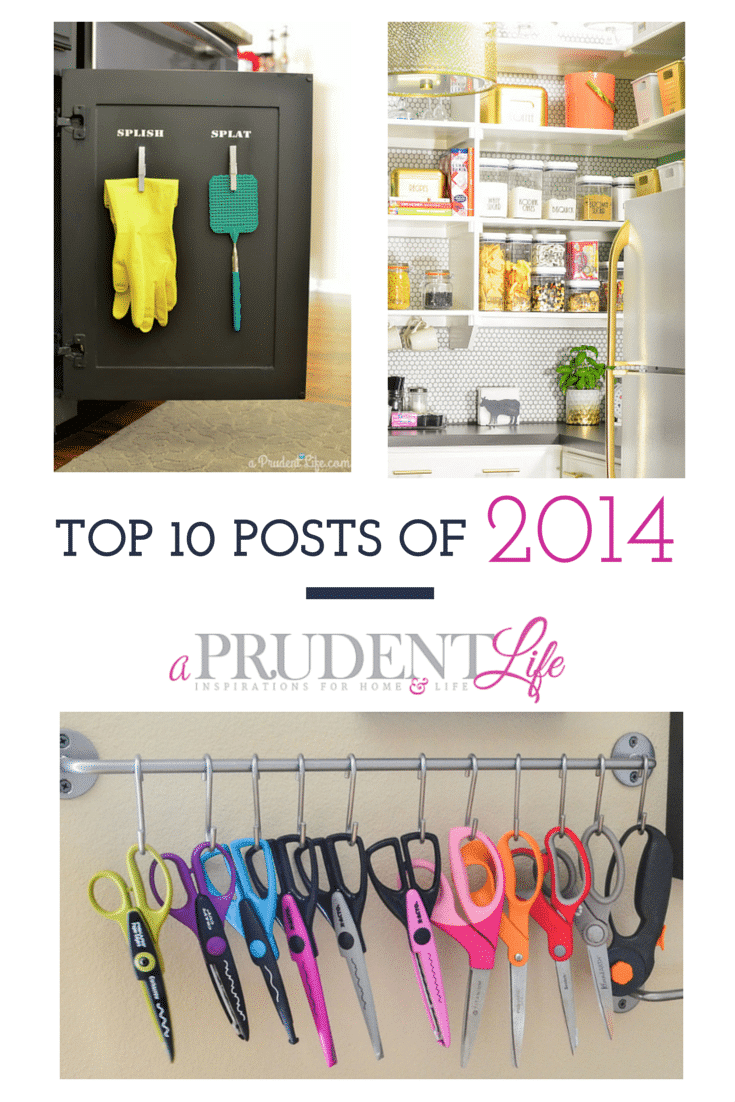 Most popular posts of the year from A Prudent Life - have you seen all 10?