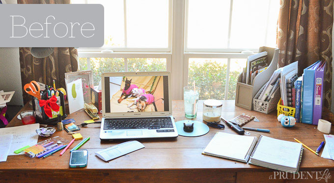 Desk Organization Reveal Polished Habitat