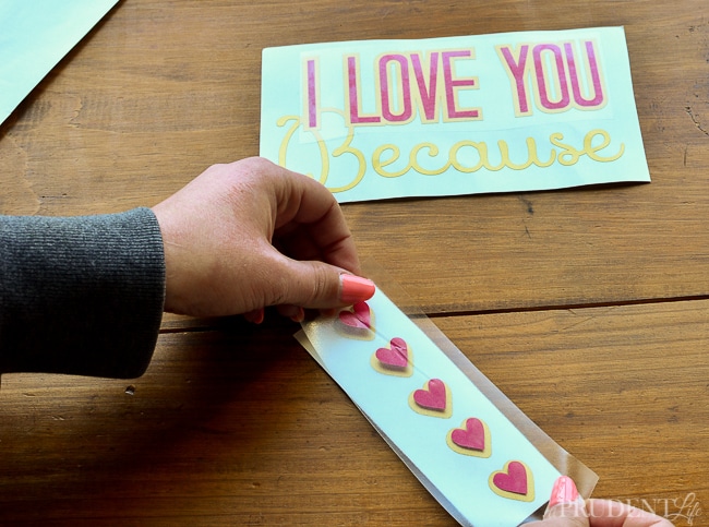 I Love You Because Dry Erase Sign-14