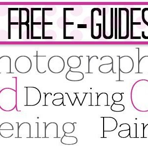 Learning a new skill doesn't have to cost anything! Craftsy is offering free guides for all kinds of creative hobbies. The photography one is excellent!