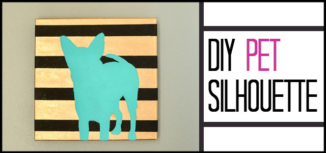 Paint a Silhouette of YOUR dog - without pulling your hair out like I did! 