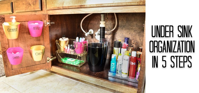 Under The Bathroom Sink Storage Hack