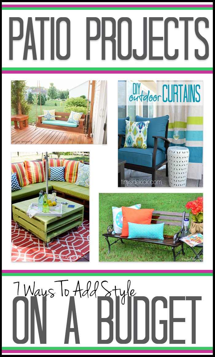 Patio Projects - 7 Ways to Add Style on a Budget ... Patio Projects - 7 Ways to Add Style on a Budget ... on Patio Cover Ideas On A Budget id=47933