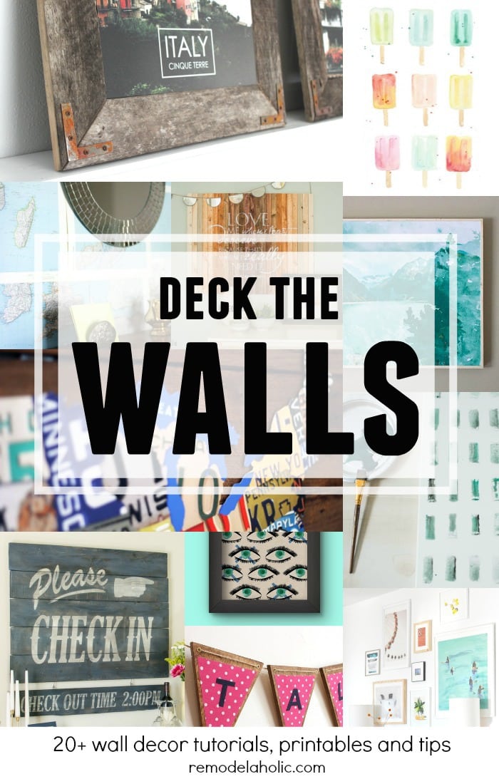 Tons of affordable ideas to fill your bare walls in style. 