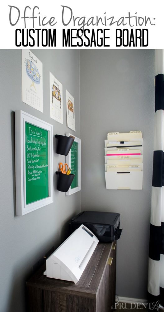 How to Make a Custom Message Board {Easy & Inexpensive DIY} Polished