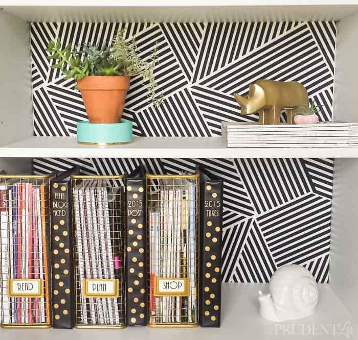 10 Cork! ideas  shelf liner, cork, cheap bookcase