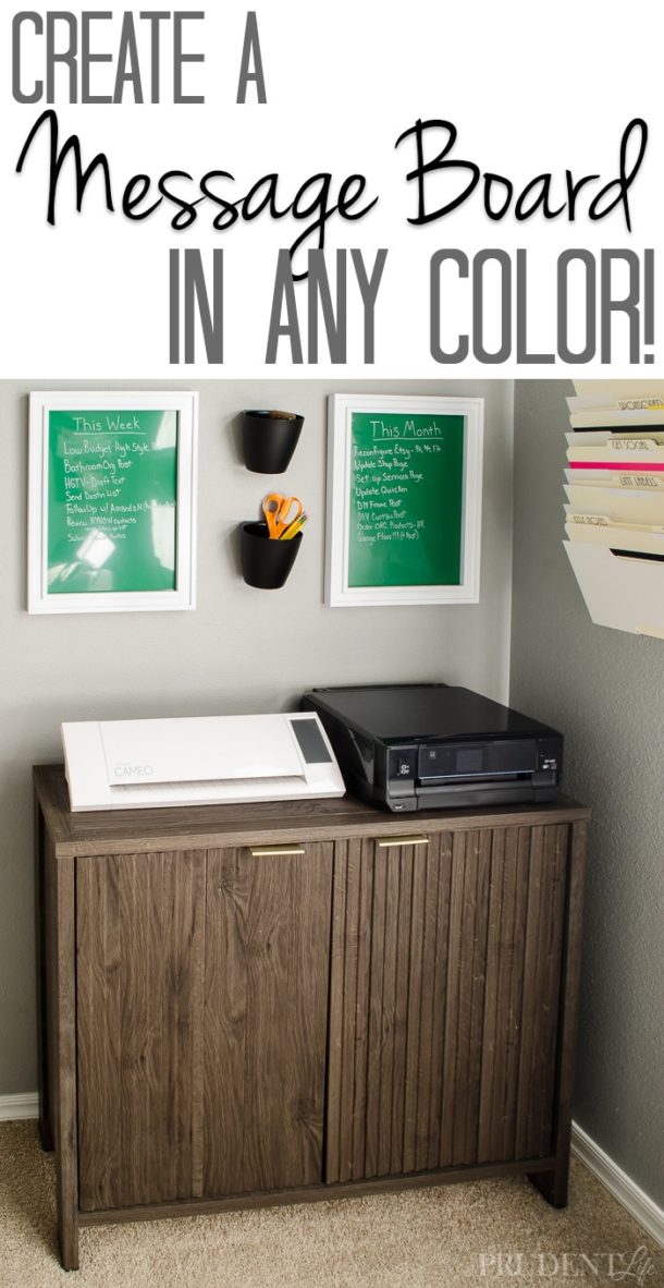 How to Make a Custom Message Board {Easy & Inexpensive DIY} Polished