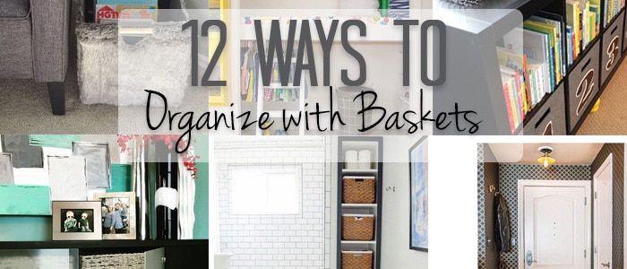 21 Ways to Beautifully Organize With Baskets • Organizenvy