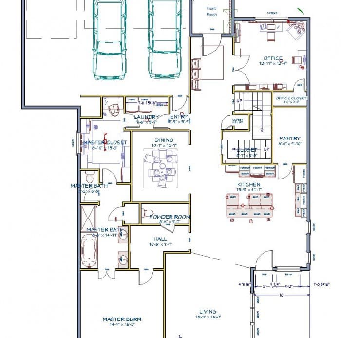 Polished Habitat Floor Plan