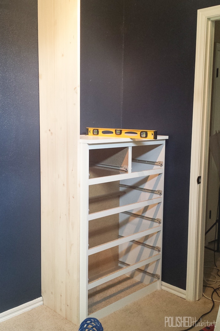 Game Closet Organization (Before & After) - Polished Habitat