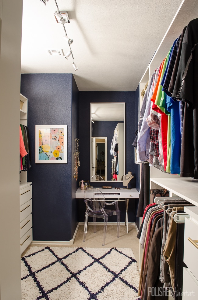 DIY Closet featured at the #DIYlikeaboss link party!