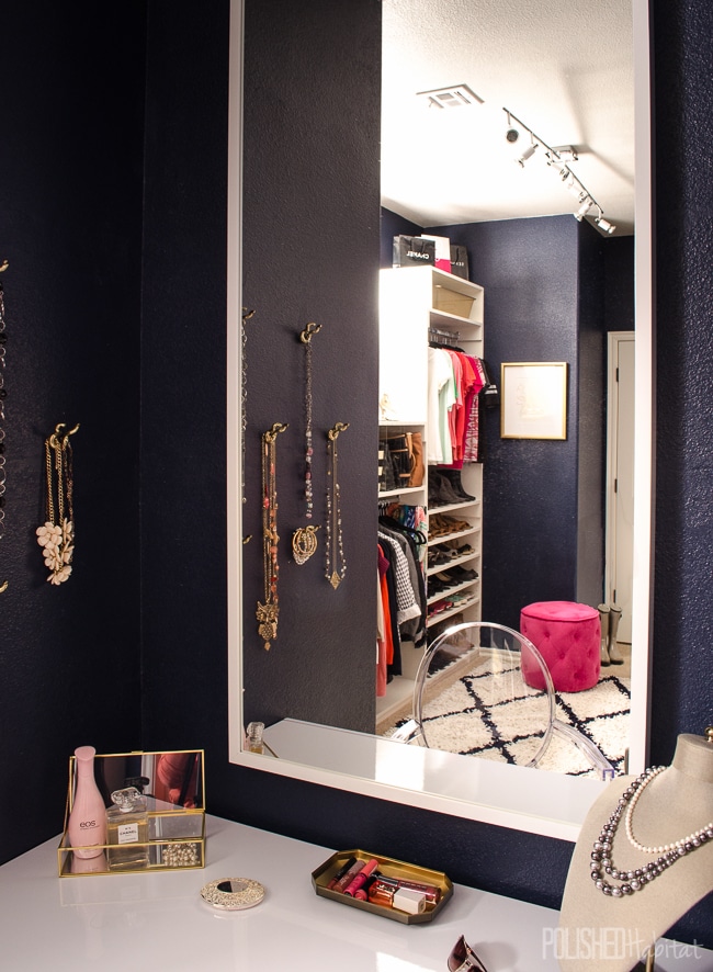 This organized master closet was the ultimate DIY project. Click to see all the before & after photos!