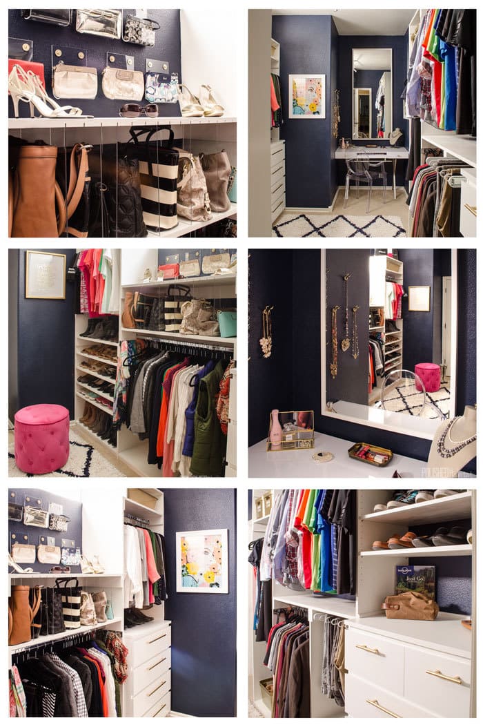 We DIYed our way to a complete dream closet. I can't even imagine how much this would have cost if we hired someone. Click to see the before photos and all our money-saving ideas.