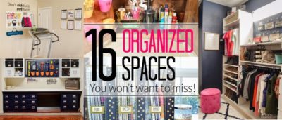 16 Organization Ideas for Almost Every Room in Your House - Control Clutter WITHOUT becoming a minimalist with the 16 most popular organizing ideas from Polished Habitat.