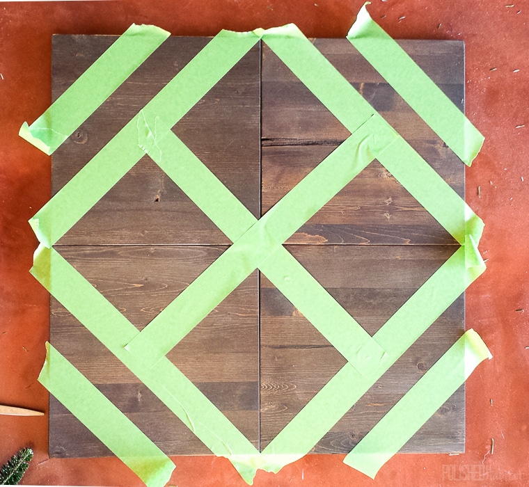 Use Frog Tape to Create Chic Custom Art!