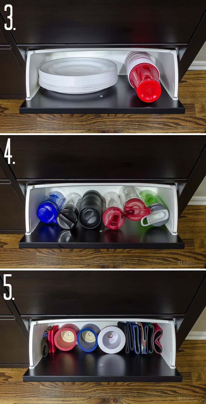 14 Ways To Use an IKEA Shoe Cabinet For Extra Kitchen Storage